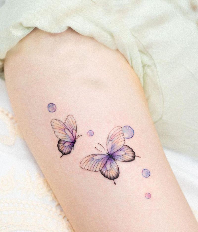 30 Pretty Bubble Tattoos You Will Love