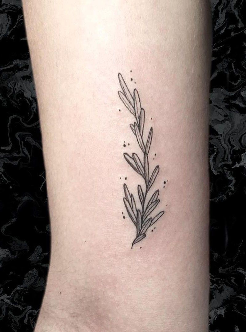 30 Gorgeous Rosemary Tattoos You Can Copy