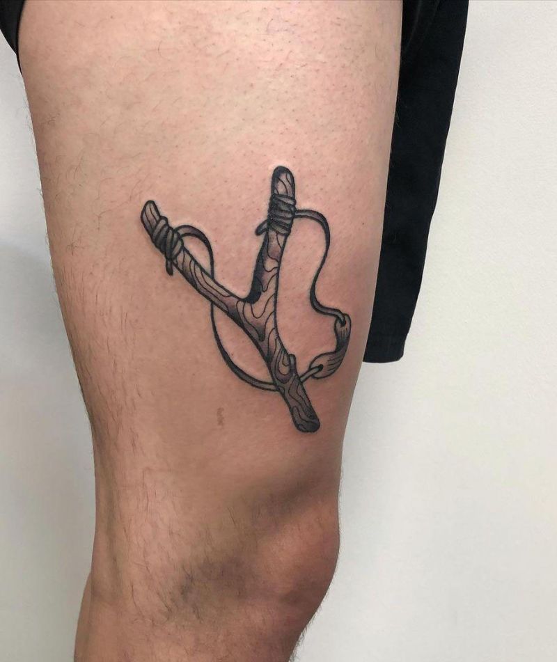 30 Perfect Slingshot Tattoos You Can Copy