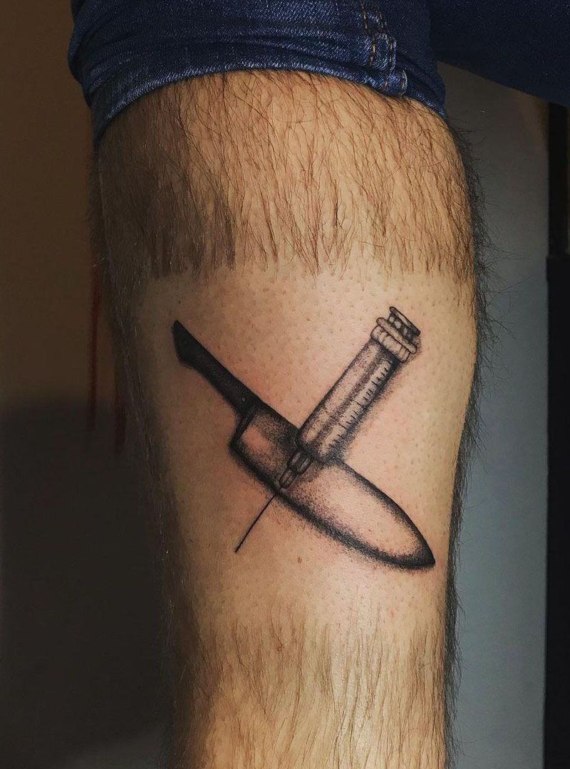 30 Pretty Syringe Tattoos You Will Love