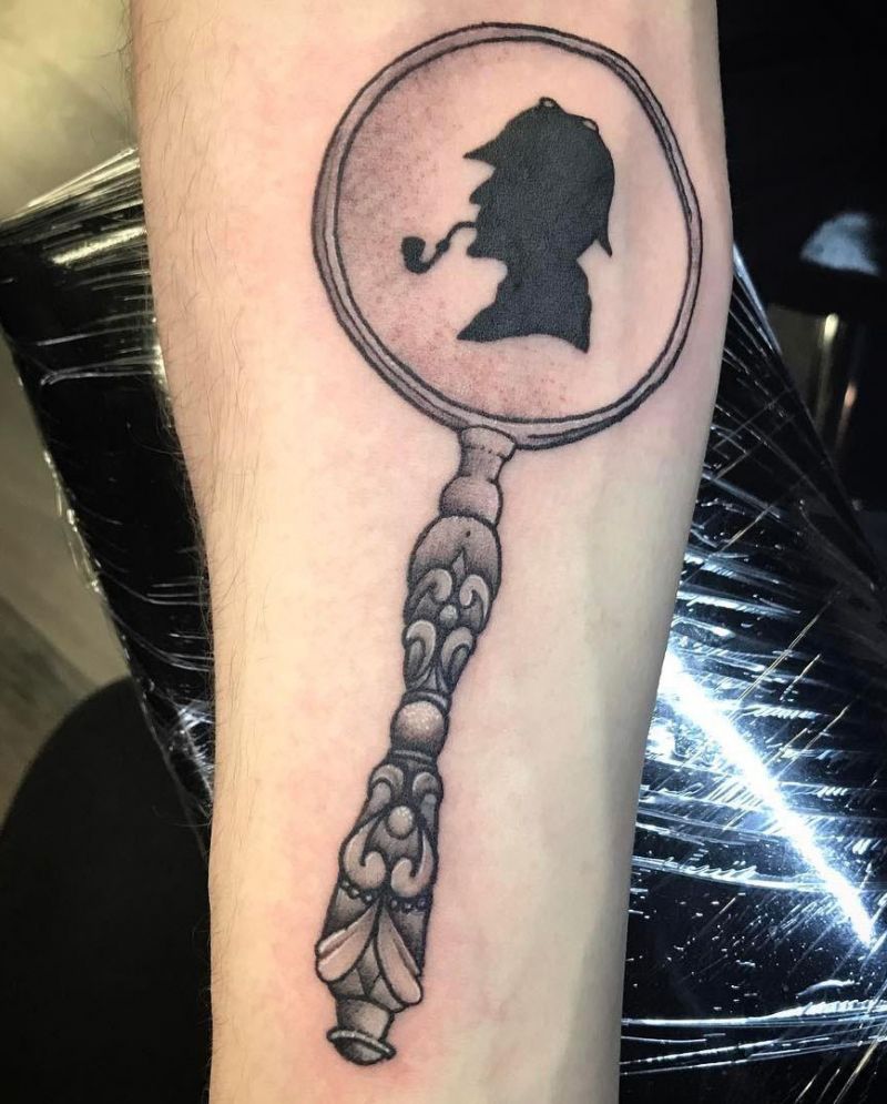 30 Perfect Magnifying Glass Tattoos Make You Attractive