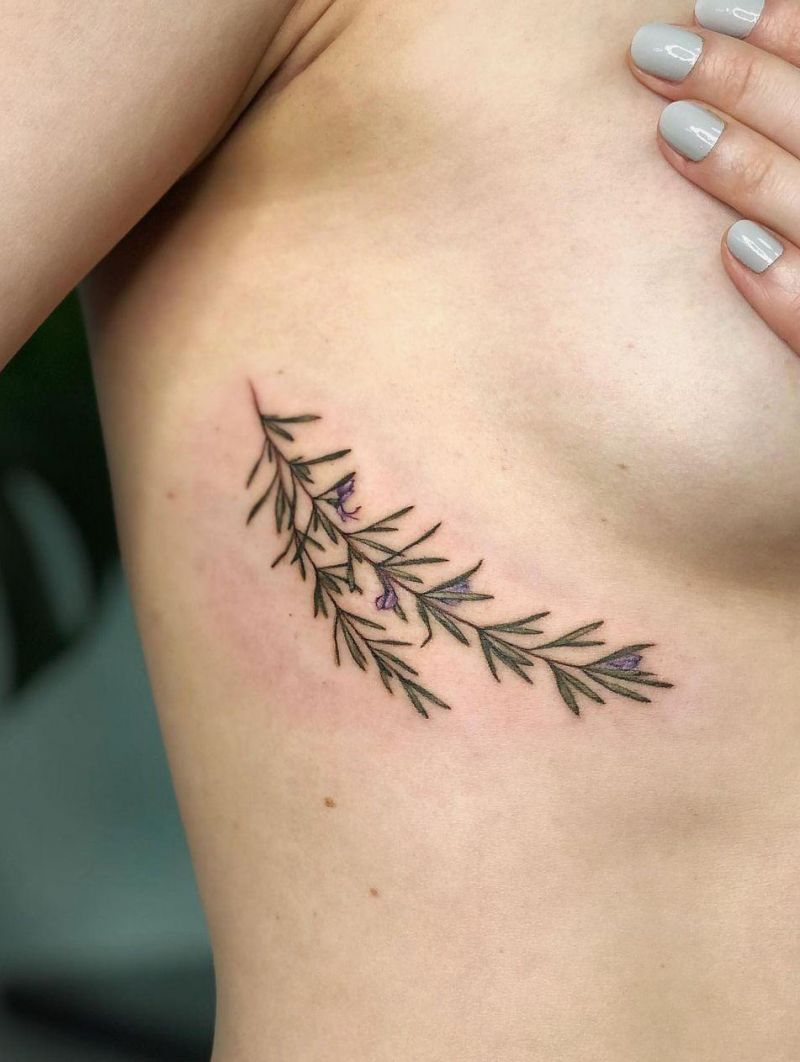 30 Gorgeous Rosemary Tattoos You Can Copy