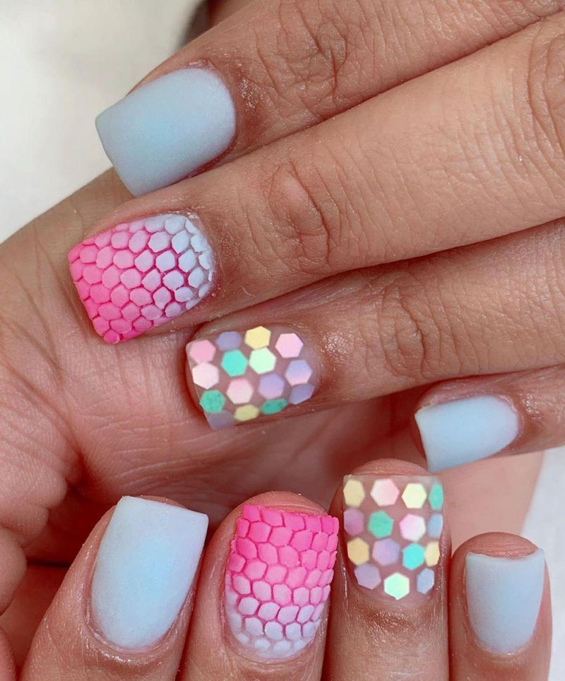 30 Pretty Snake Skin Nails You Will Love