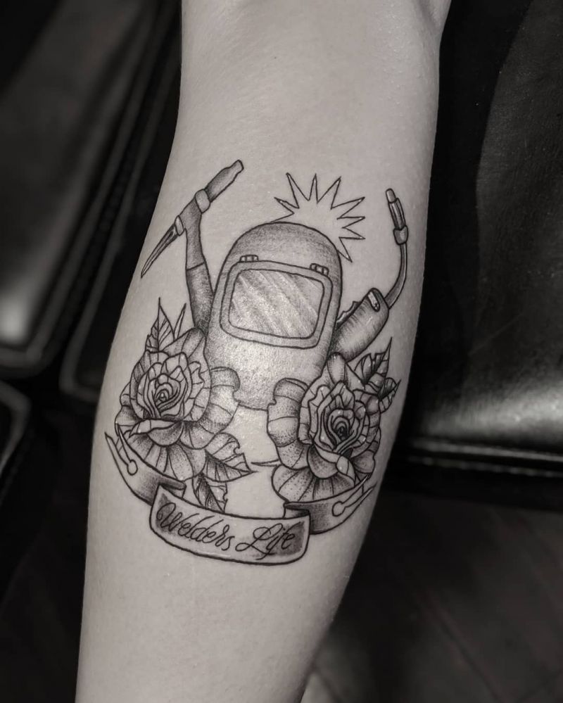 30 Pretty Welding Tattoos For Inspiration