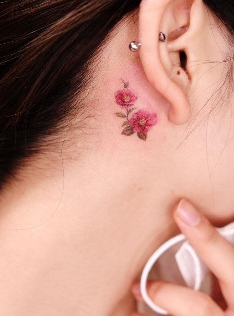 30 Pretty Camellia Tattoos You Must Love