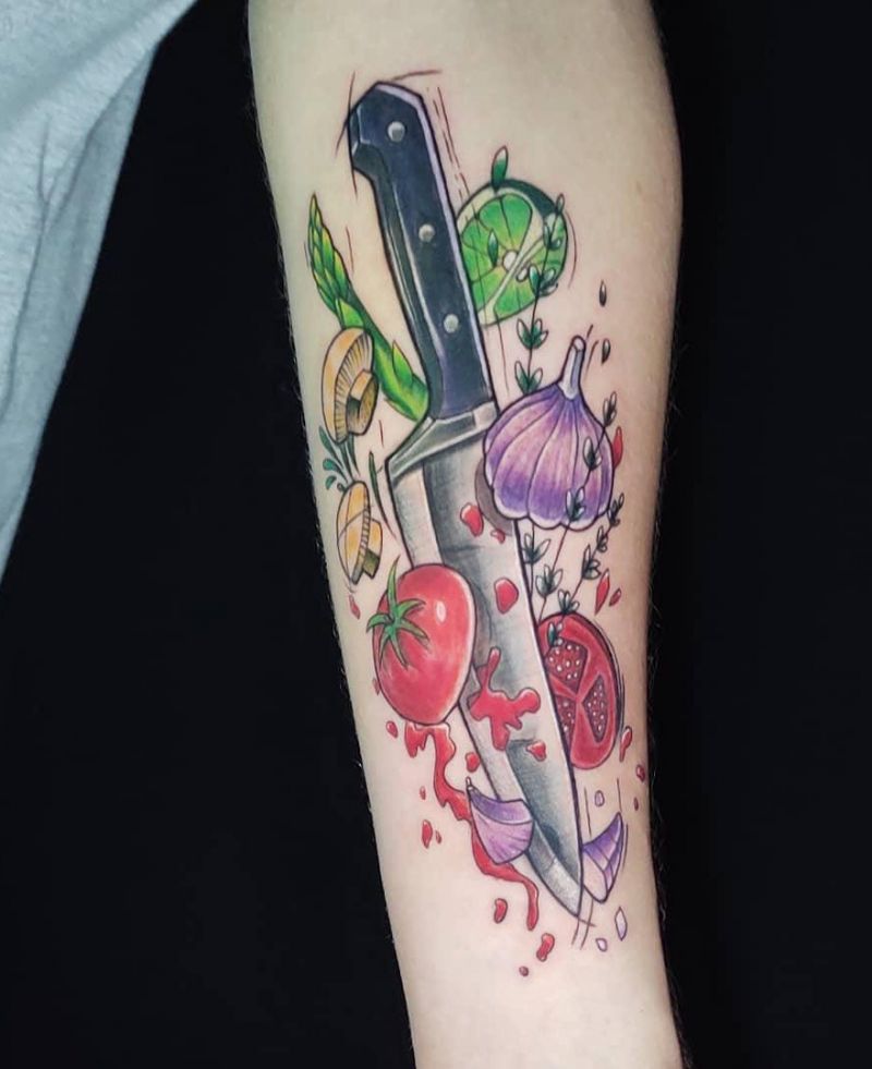 30 Perfect Kitchen Tattoos Make You Attractive