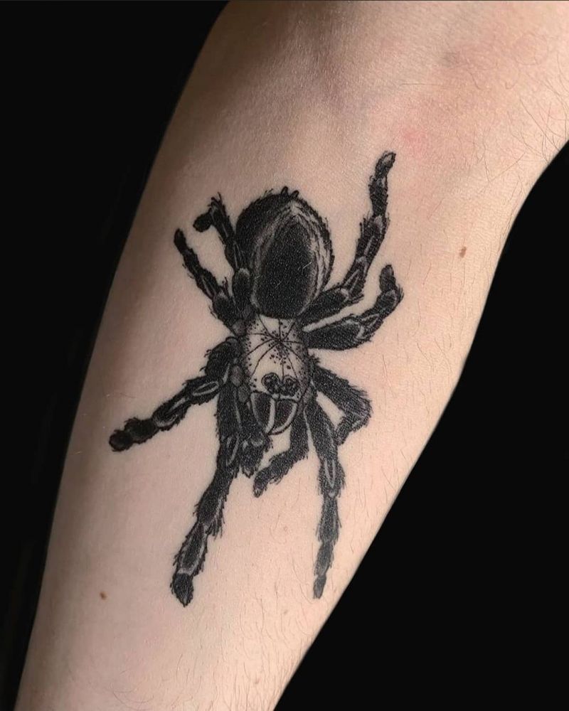 30 Amazing Tarantula Tattoos for inspiration