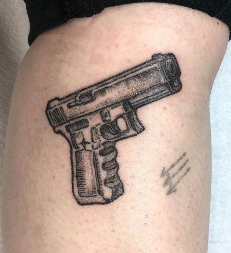 30 Pretty Glock Tattoos You Must Try