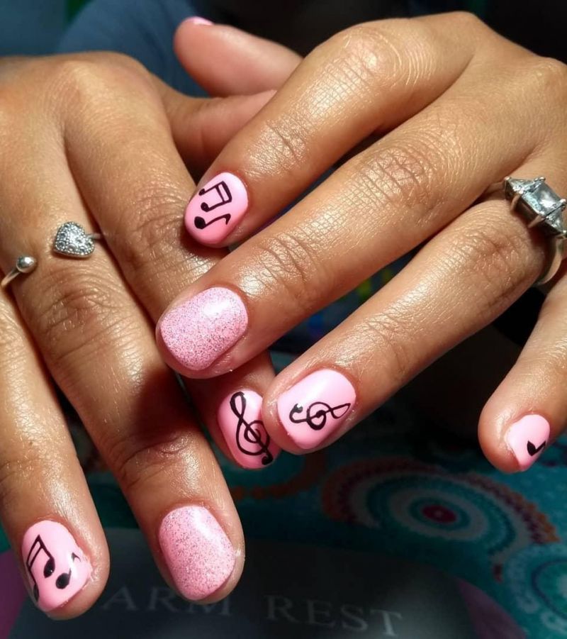 30 Gorgeous Music Nail Art Designs You Must Love