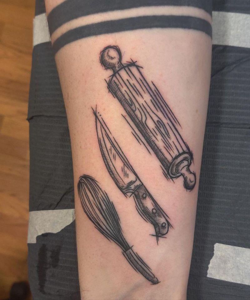 30 Perfect Kitchen Tattoos Make You Attractive