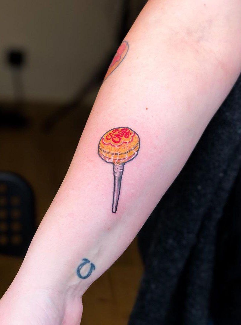 30 Pretty Lollipop Tattoos You Will Love