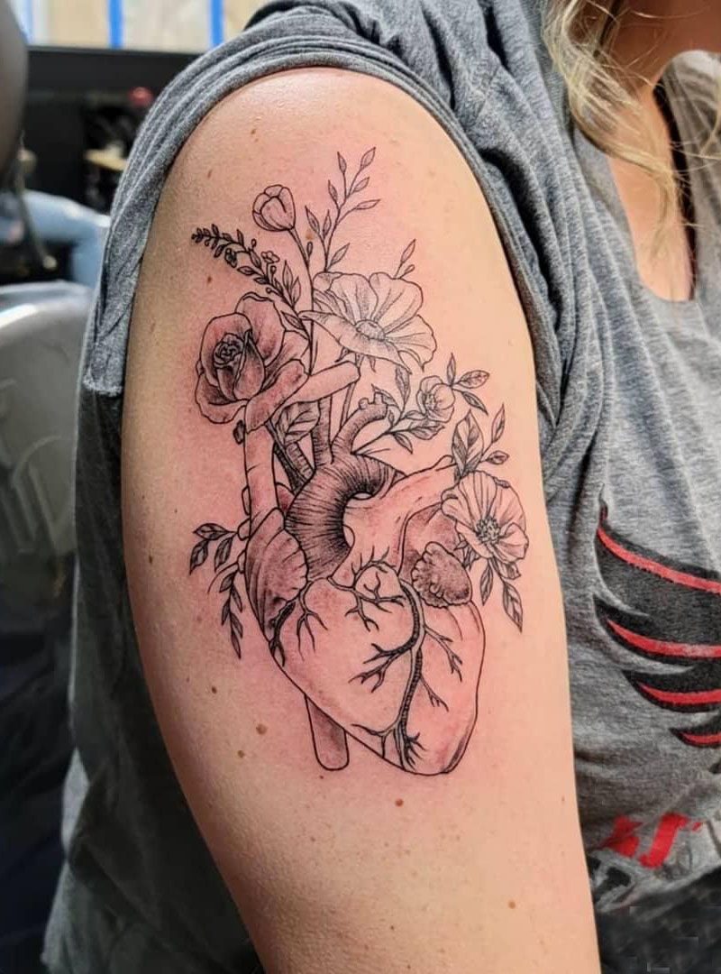 30 Pretty Anatomy Tattoos to Inspire You