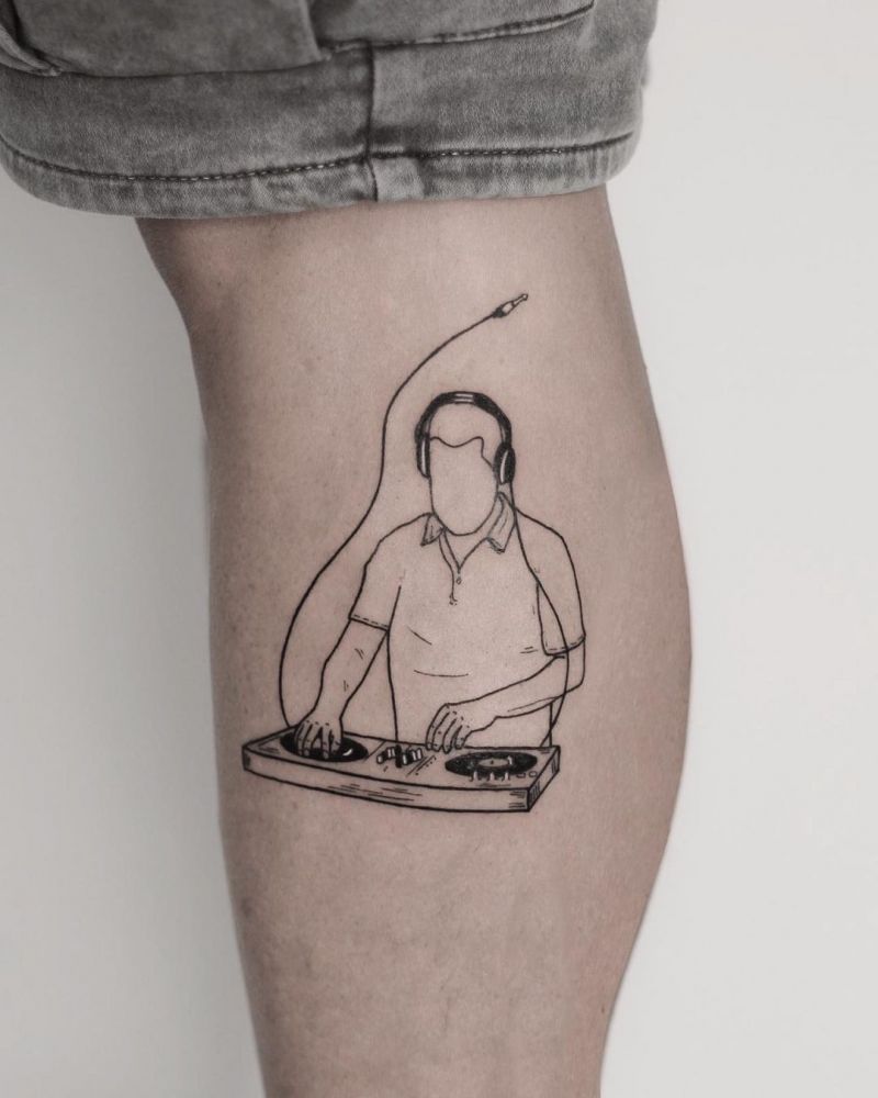 30 Pretty Dj Tattoos You Will Love