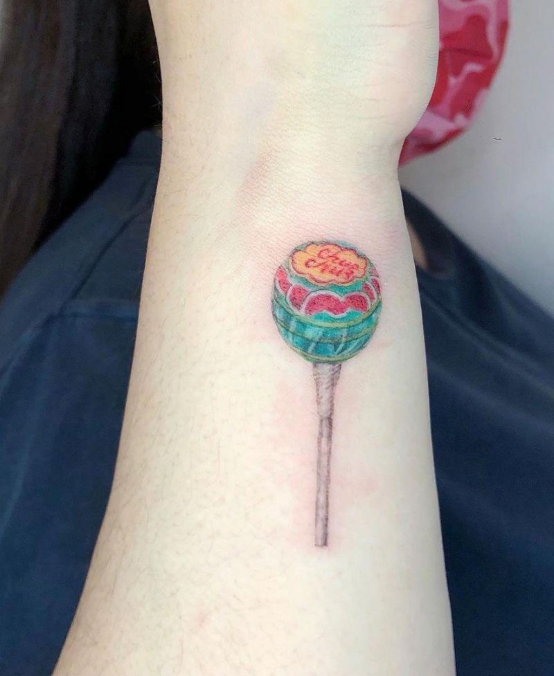 30 Pretty Lollipop Tattoos You Will Love