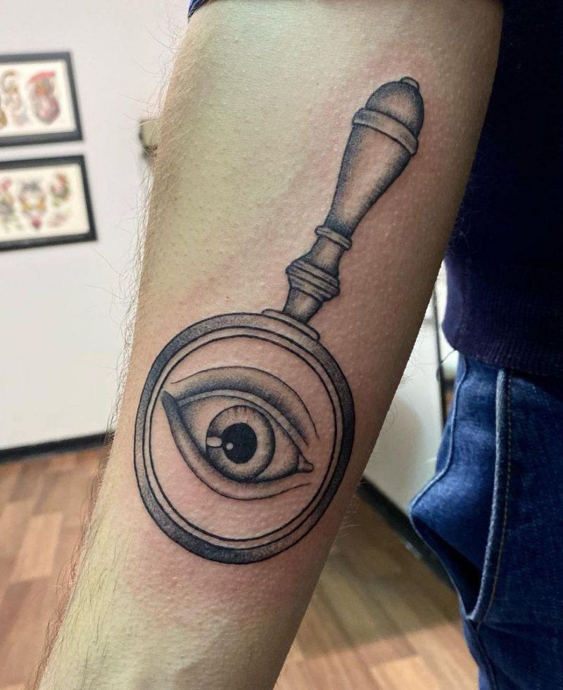 30 Perfect Magnifying Glass Tattoos Make You Attractive