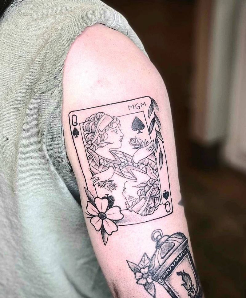 30 Pretty Playing Card Tattoos You Need to Copy