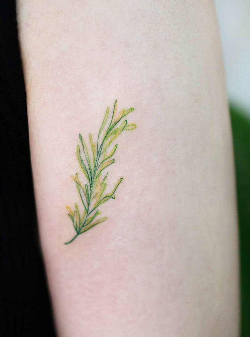 30 Gorgeous Rosemary Tattoos You Can Copy