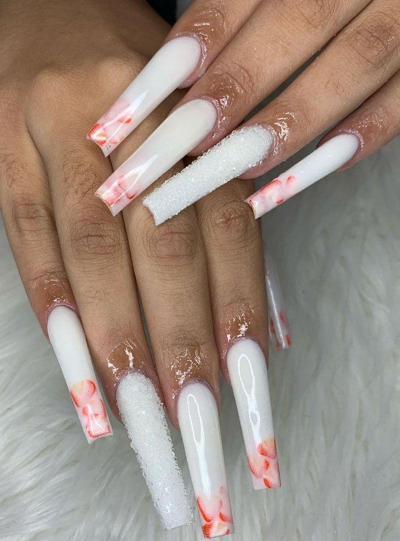 30 Trendy Strawberry Nails Make You Attractive