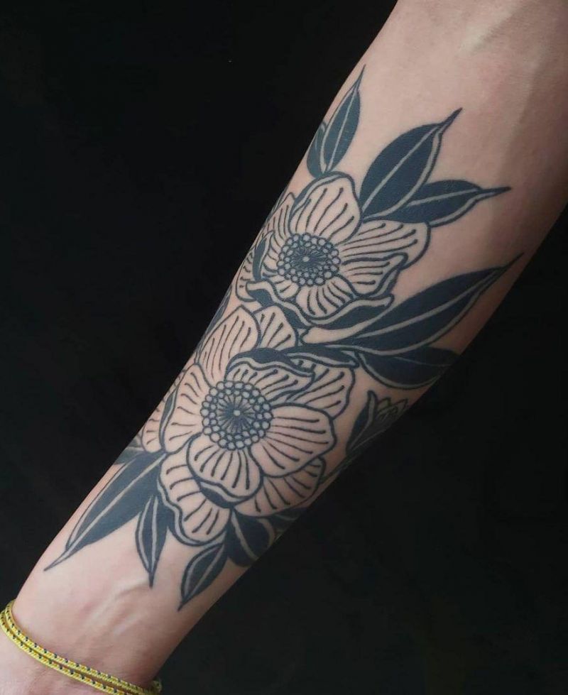 30 Pretty Anemone Tattoos You Must Try