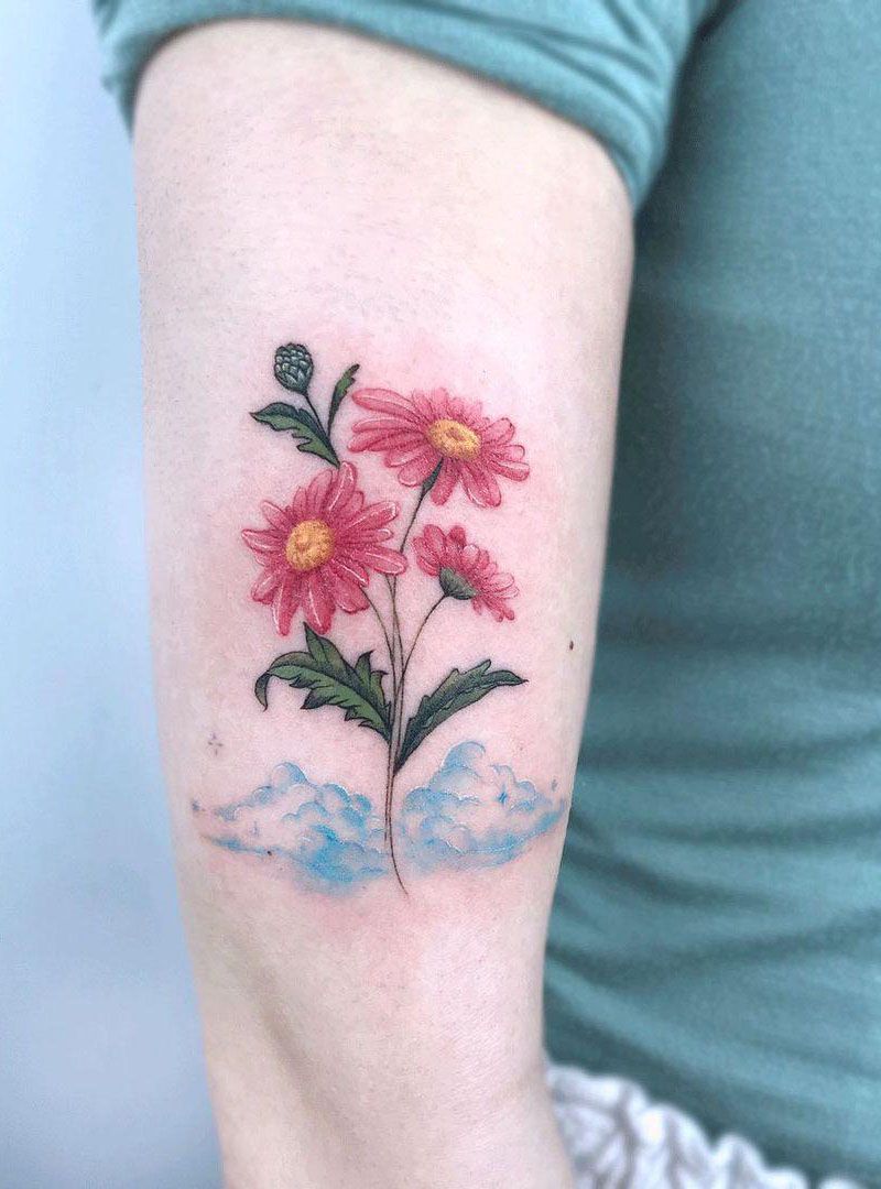 30 Pretty Daisy Tattoos You Will Love