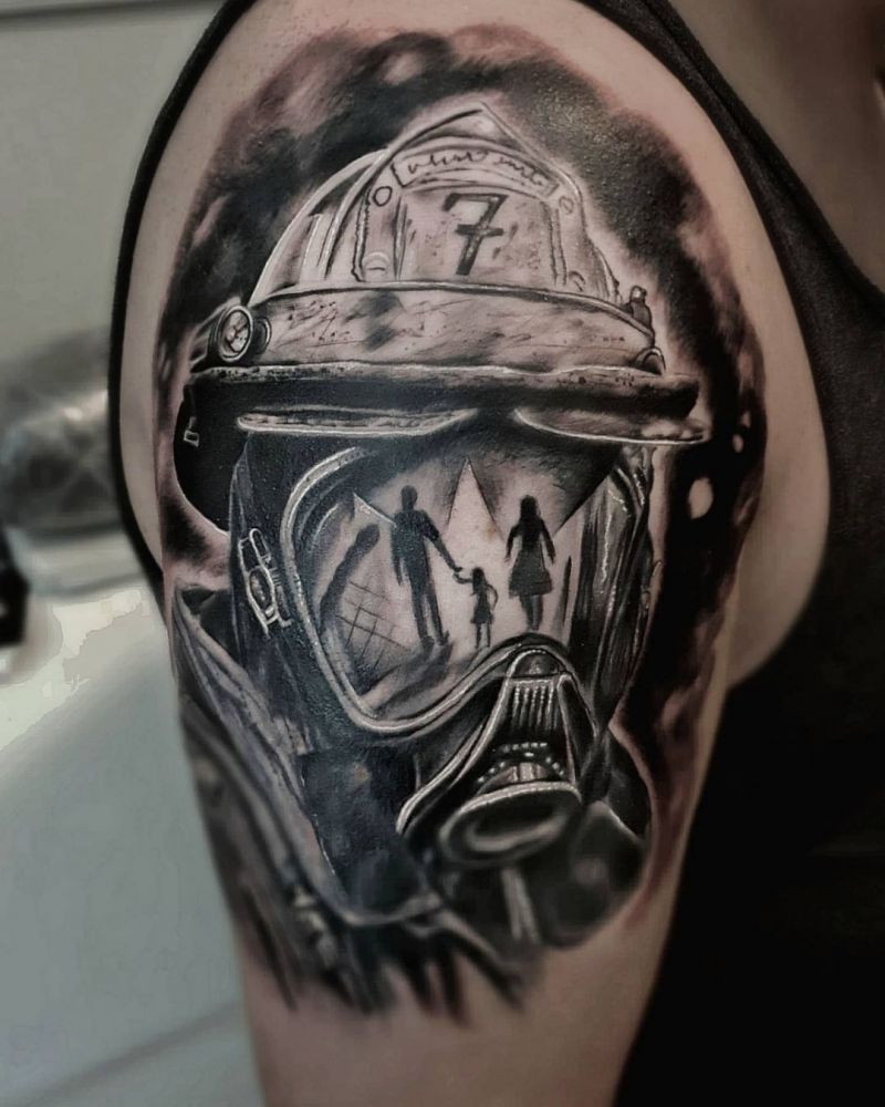 30 Pretty Firefighter Tattoos You Must Love