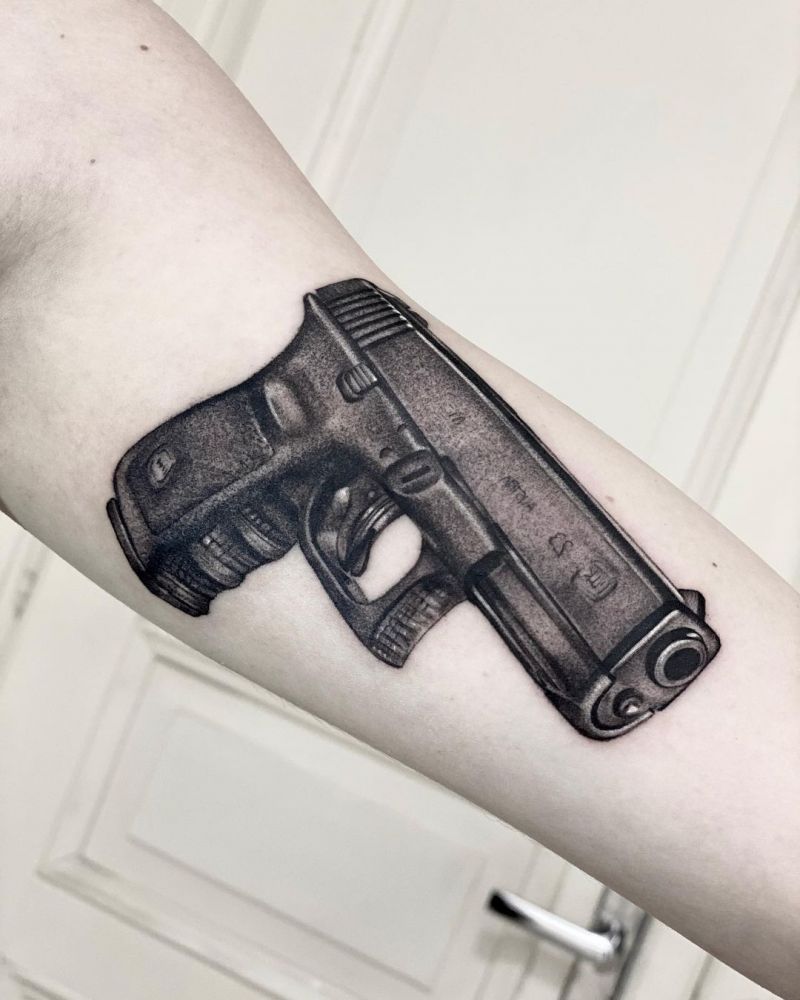 30 Pretty Glock Tattoos You Must Try