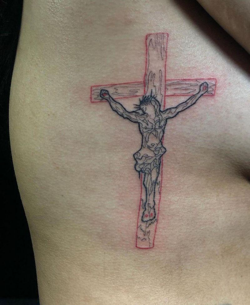 30 Perfect Jesus Cross Tattoos You Must Try