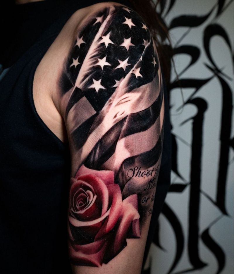 30 Pretty Patriotic Tattoos You Can Copy