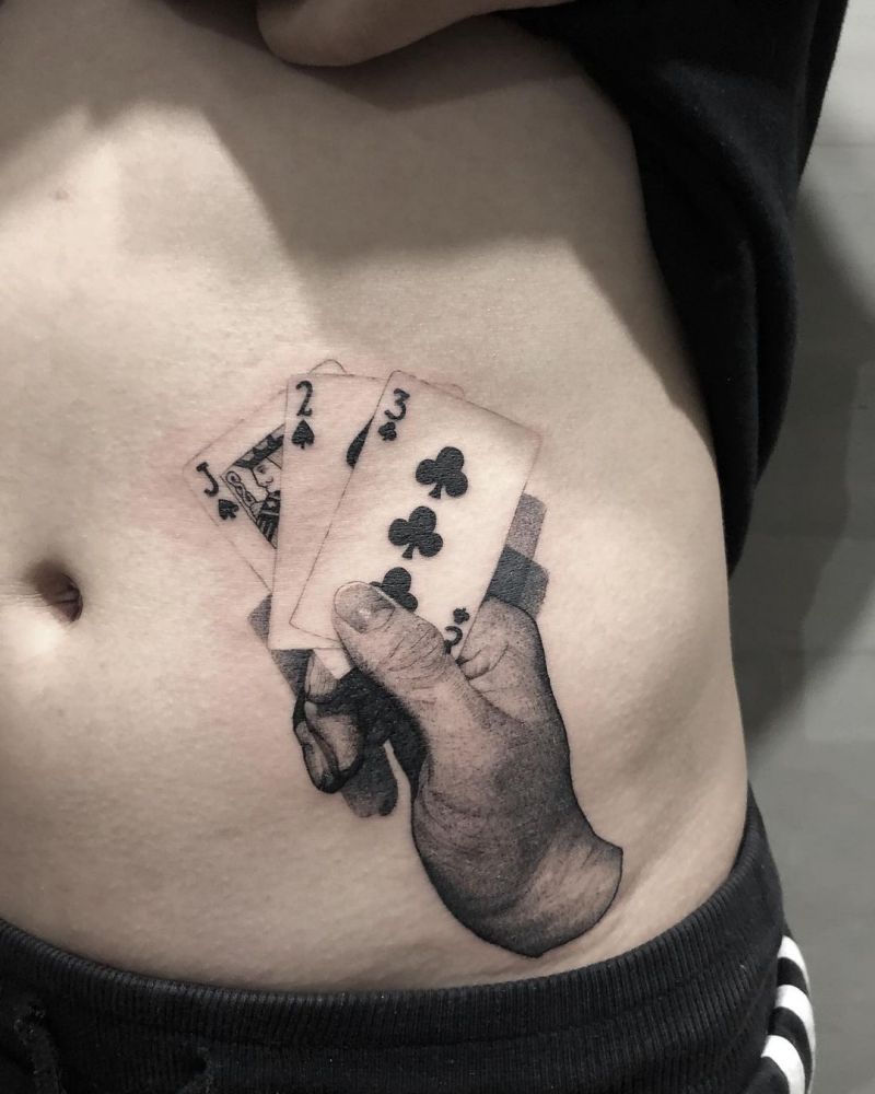 30 Pretty Playing Card Tattoos You Need to Copy