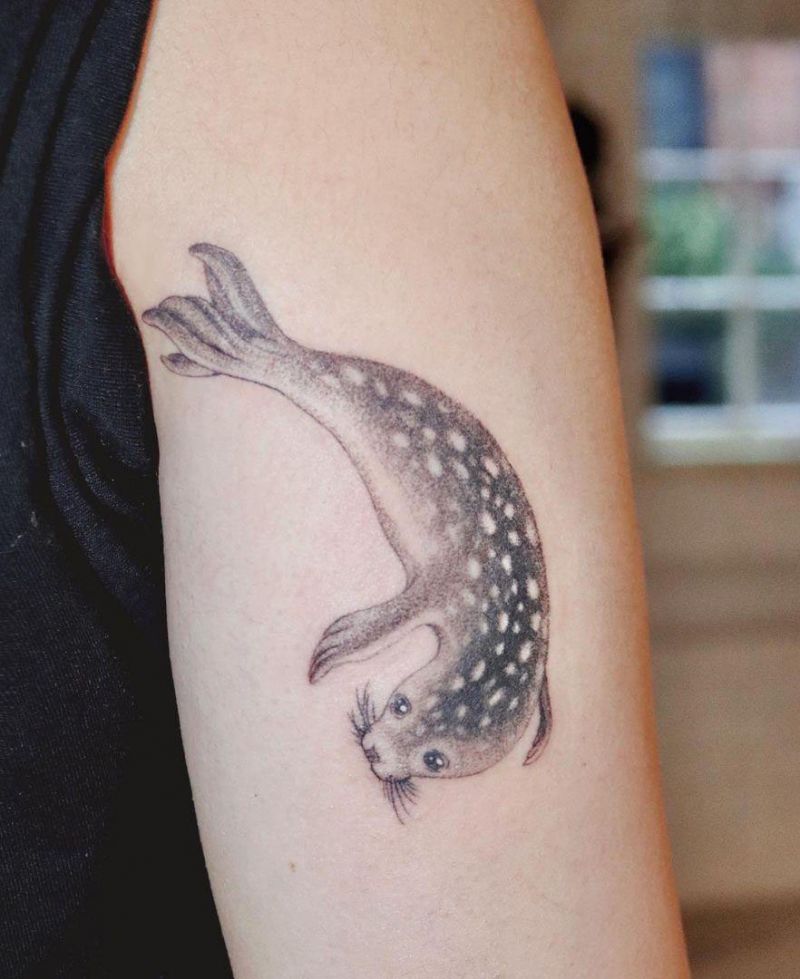 30 Pretty Seal Tattoos You Need to Copy
