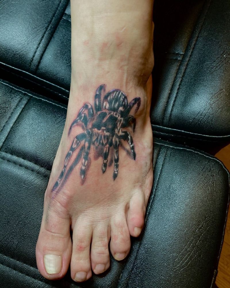 30 Amazing Tarantula Tattoos for inspiration