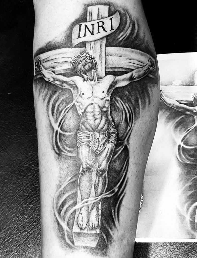 30 Perfect Jesus Cross Tattoos You Must Try