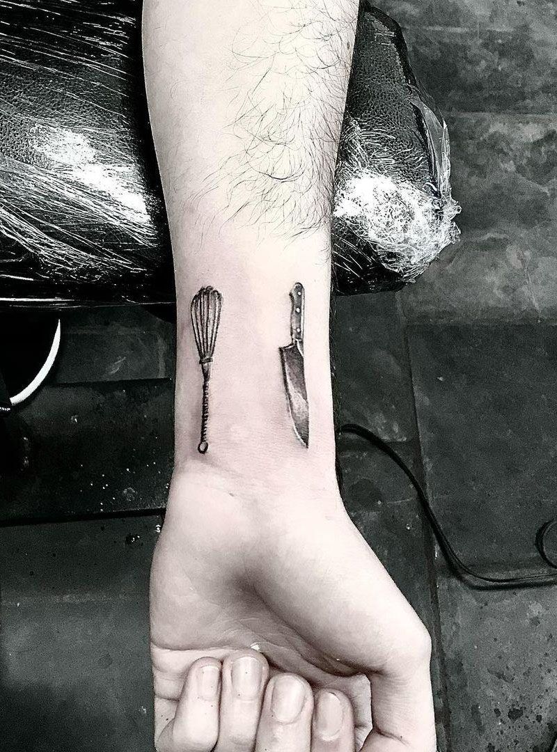 30 Perfect Kitchen Tattoos Make You Attractive