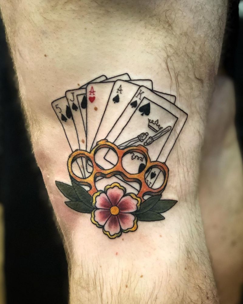 30 Pretty Playing Card Tattoos You Need to Copy