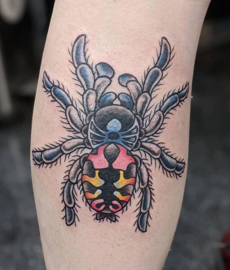 30 Amazing Tarantula Tattoos for inspiration