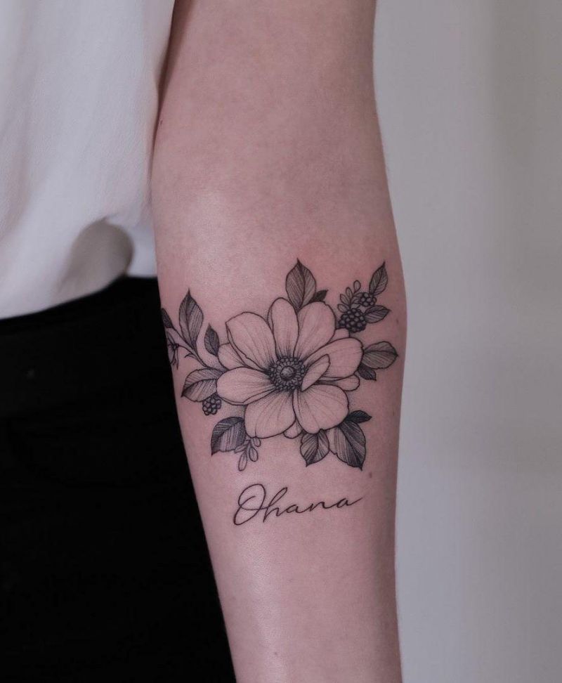 30 Pretty Anemone Tattoos You Must Try