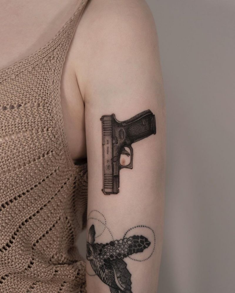 30 Pretty Glock Tattoos You Must Try