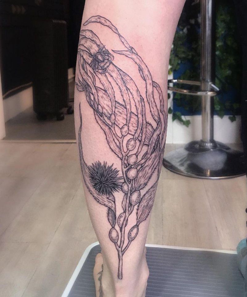 30 Perfect Kelp Tattoos You Must Try