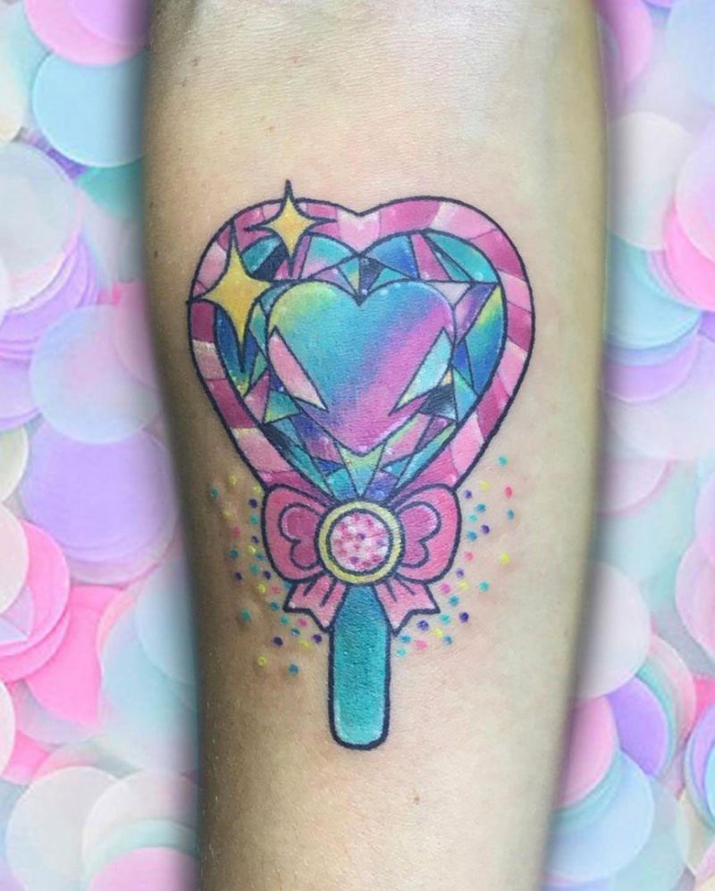 30 Pretty Lollipop Tattoos You Will Love