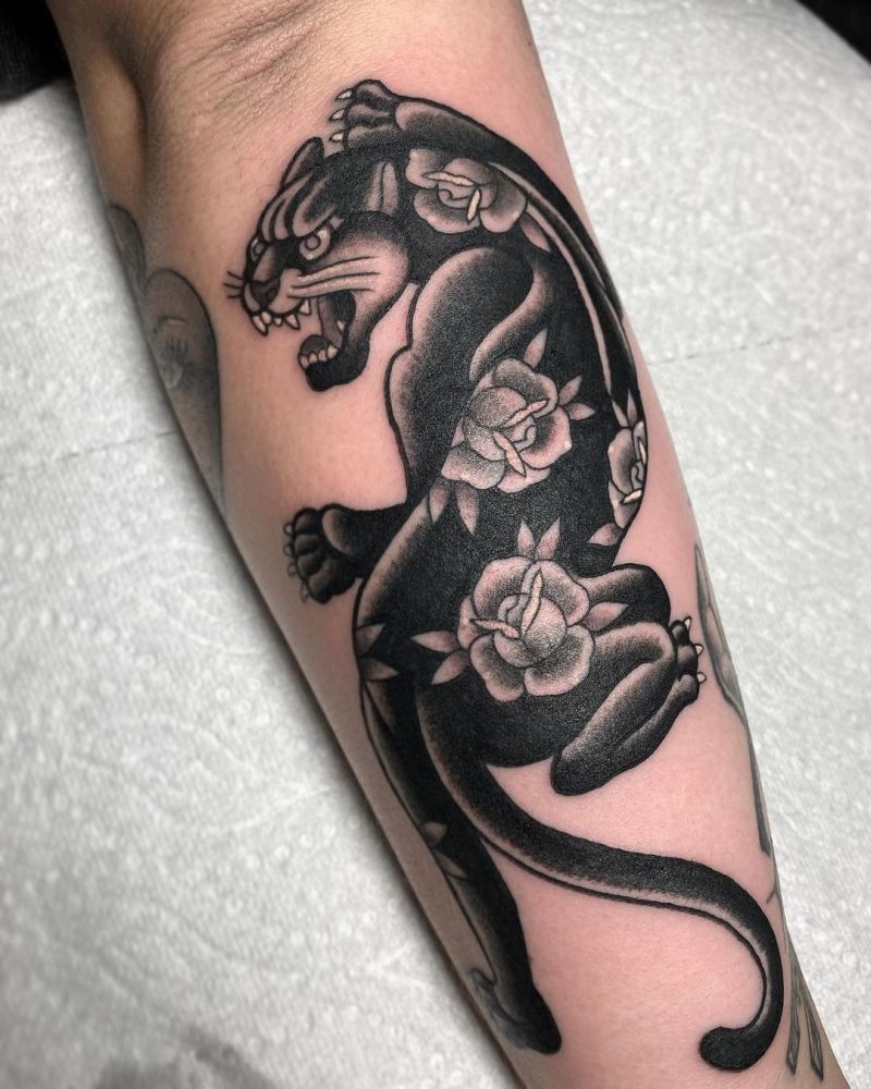 30 Pretty Panther Tattoos You Must Try