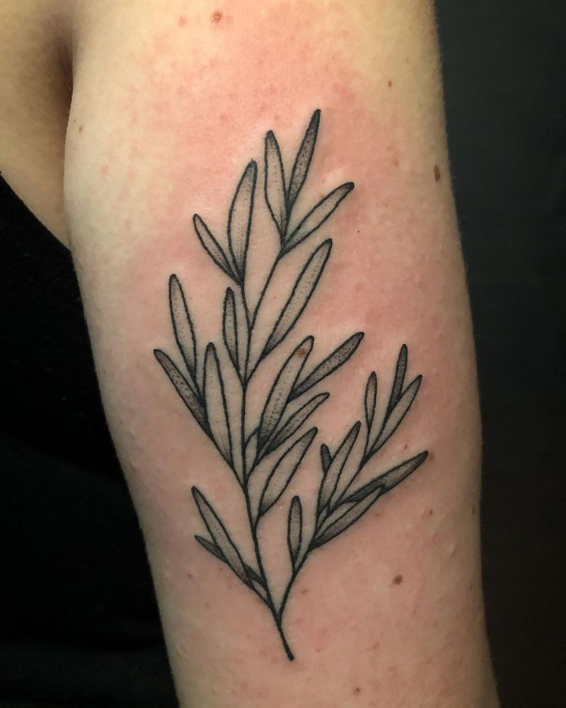 30 Gorgeous Rosemary Tattoos You Can Copy