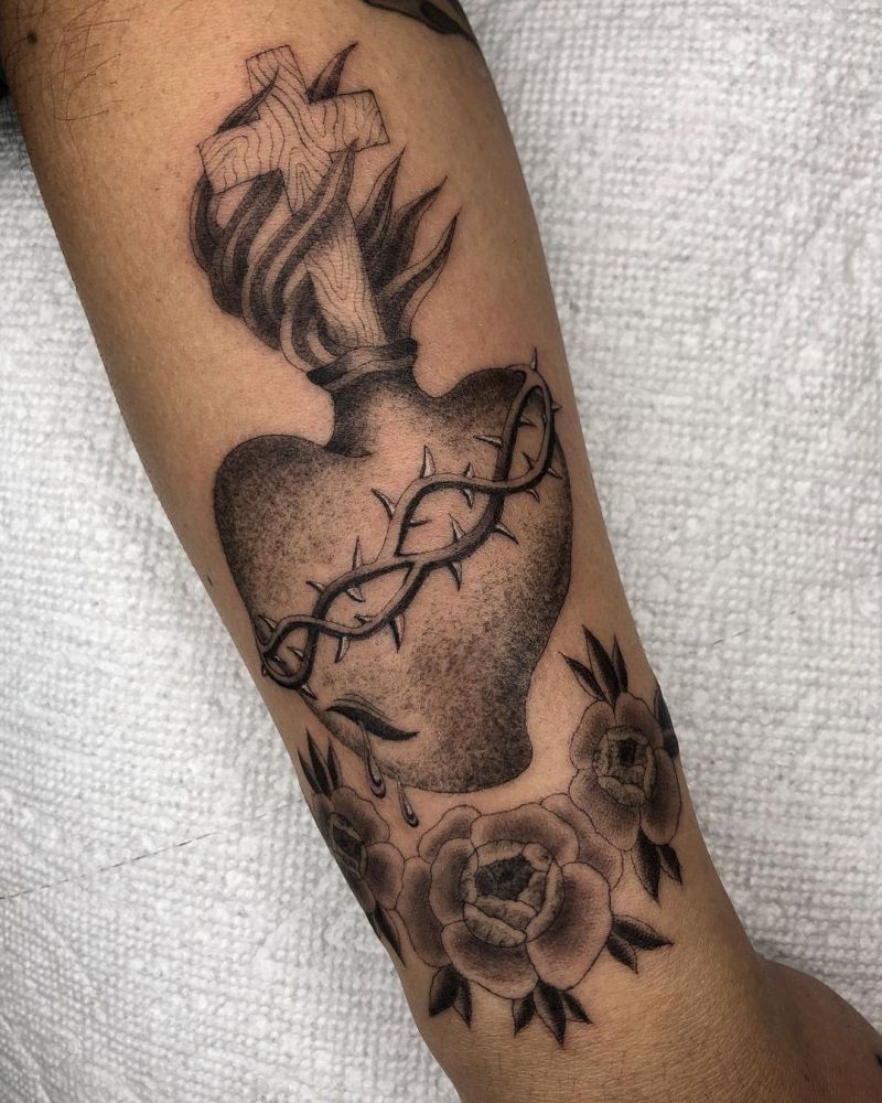 30 Pretty Thorn Tattoos You Need to Copy