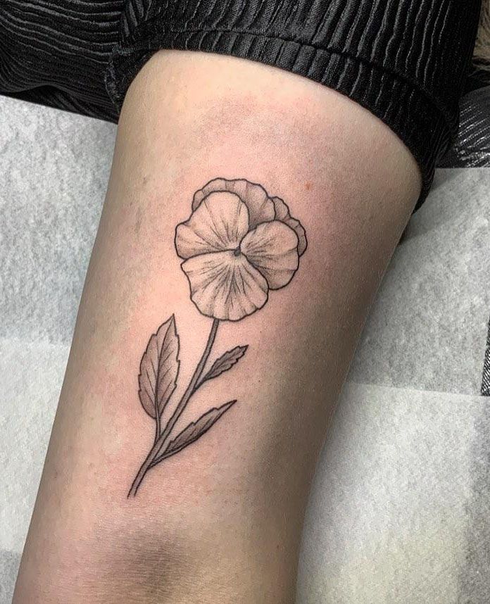 30 Pretty Violet Tattoos You Need to Copy