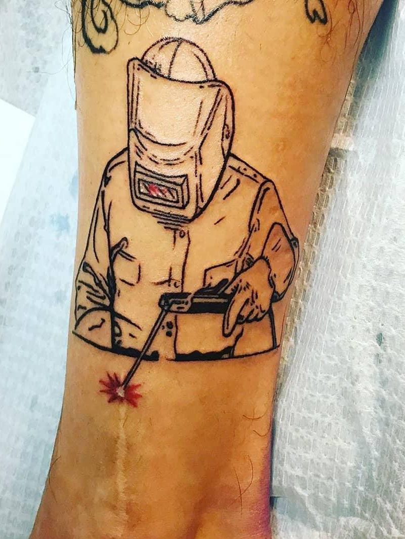 30 Pretty Welding Tattoos For Inspiration