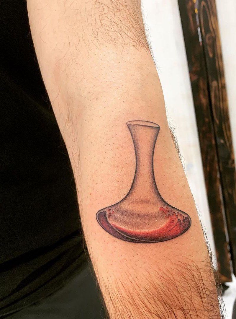 30 Pretty Wine Tattoos You Can Copy