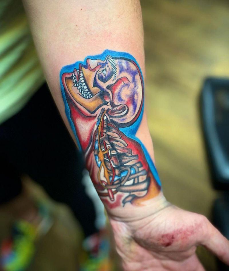 30 Pretty Anatomy Tattoos to Inspire You