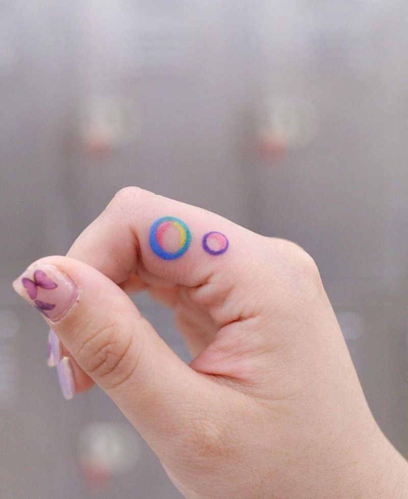 30 Pretty Bubble Tattoos You Will Love