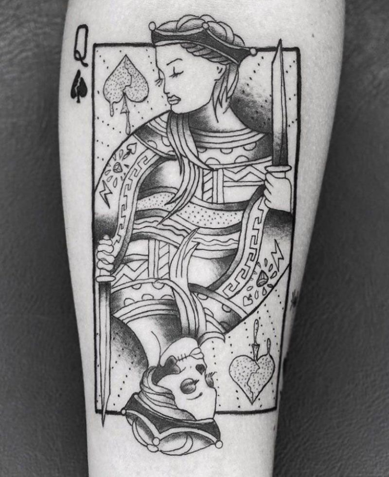 30 Pretty Playing Card Tattoos You Need to Copy