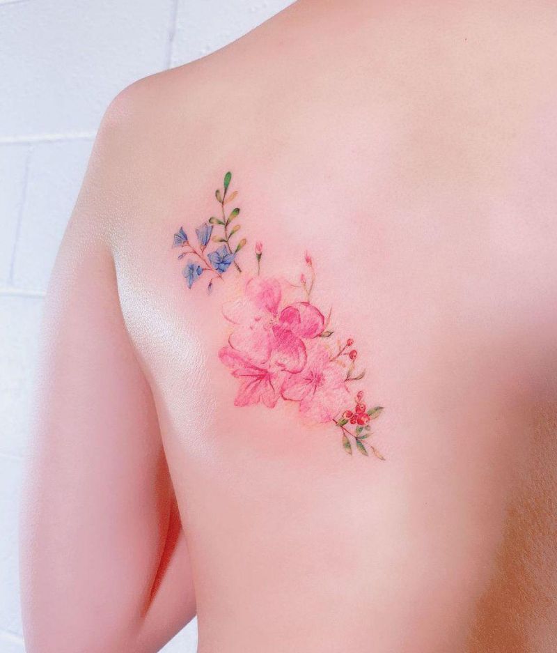 30 Great Bellflower Tattoos to Inspire You