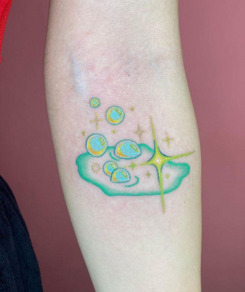 30 Pretty Bubble Tattoos You Will Love